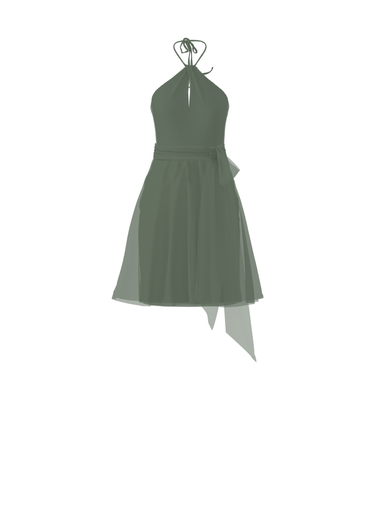 Bodice(Colby), Skirt(Carla),Belt(Sash), olive, combo from Collection Bridesmaids by Amsale x You