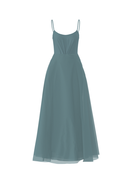 Bodice(Campbell), Skirt(Cerisa), teal, $270, combo from Collection Bridesmaids by Amsale x You