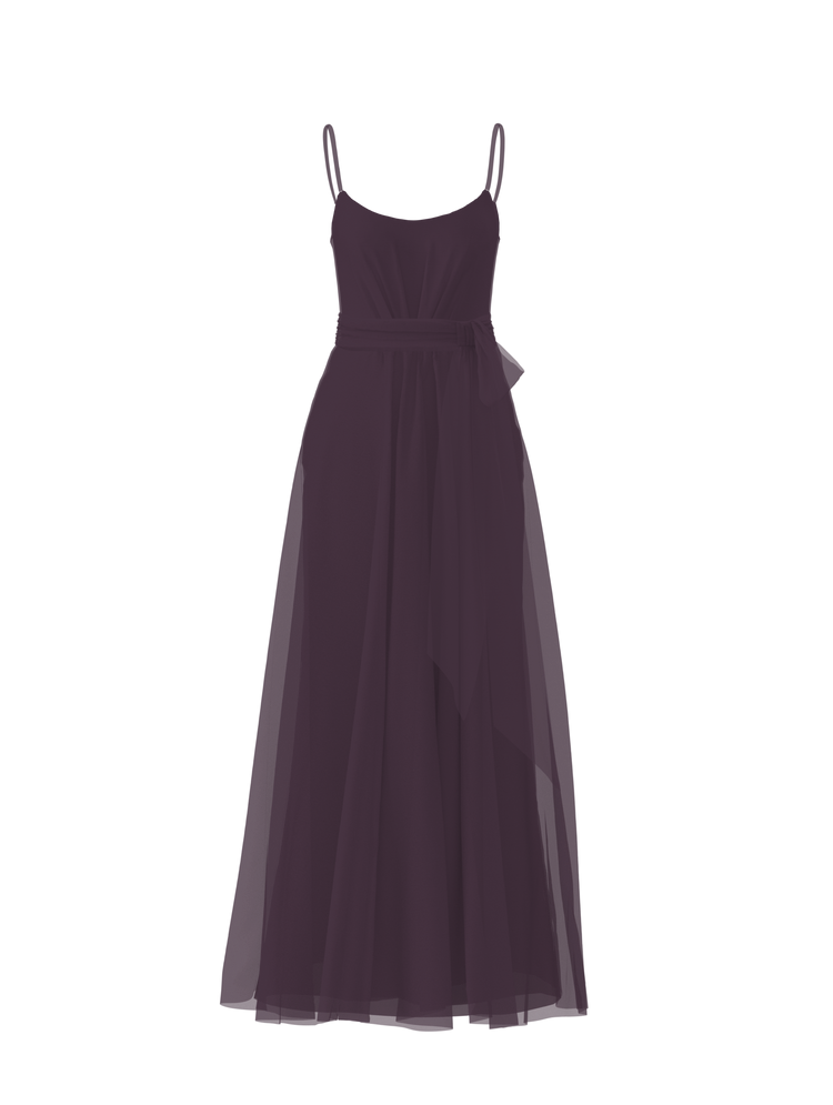 Bodice(Campbell), Skirt(Justine),Belt(Sash), plum, combo from Collection Bridesmaids by Amsale x You