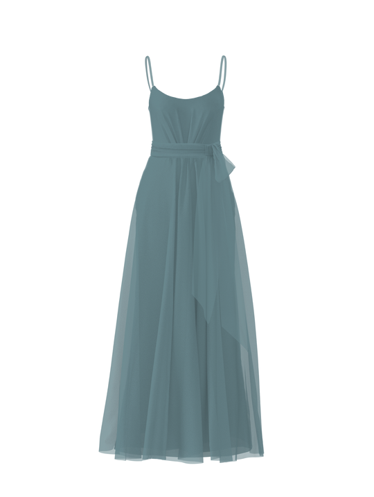 Bodice(Campbell), Skirt(Justine),Belt(Sash), teal, $270, combo from Collection Bridesmaids by Amsale x You