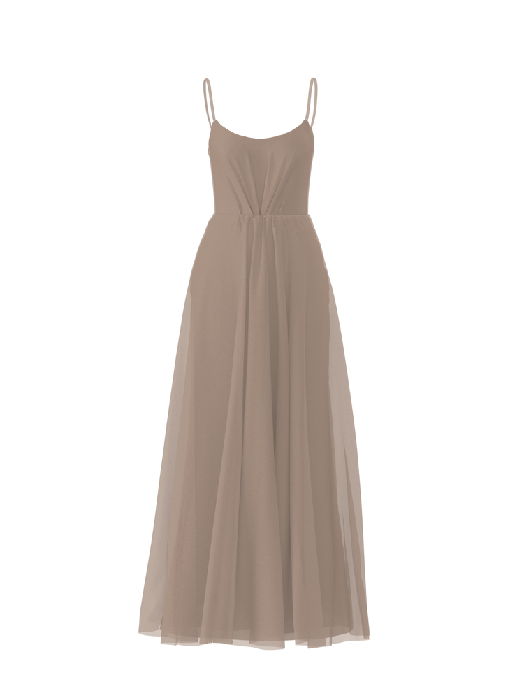 Bodice(Campbell), Skirt(Justine), latte, combo from Collection Bridesmaids by Amsale x You