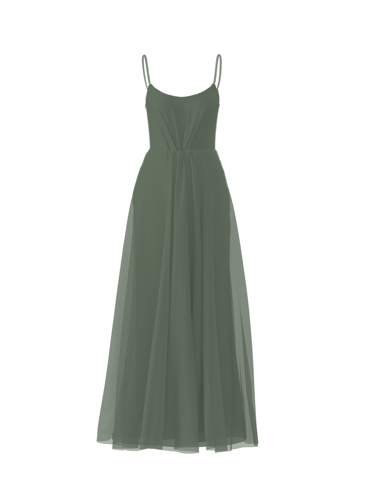 Bodice(Campbell), Skirt(Justine), olive, combo from Collection Bridesmaids by Amsale x You