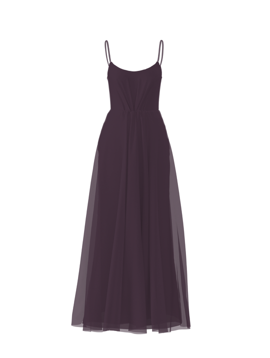 Bodice(Campbell), Skirt(Justine), plum, $270, combo from Collection Bridesmaids by Amsale x You