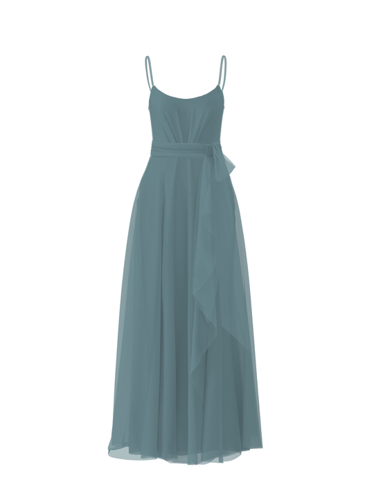 Bodice(Campbell), Skirt(Jaycie),Belt(Sash), teal, $270, combo from Collection Bridesmaids by Amsale x You
