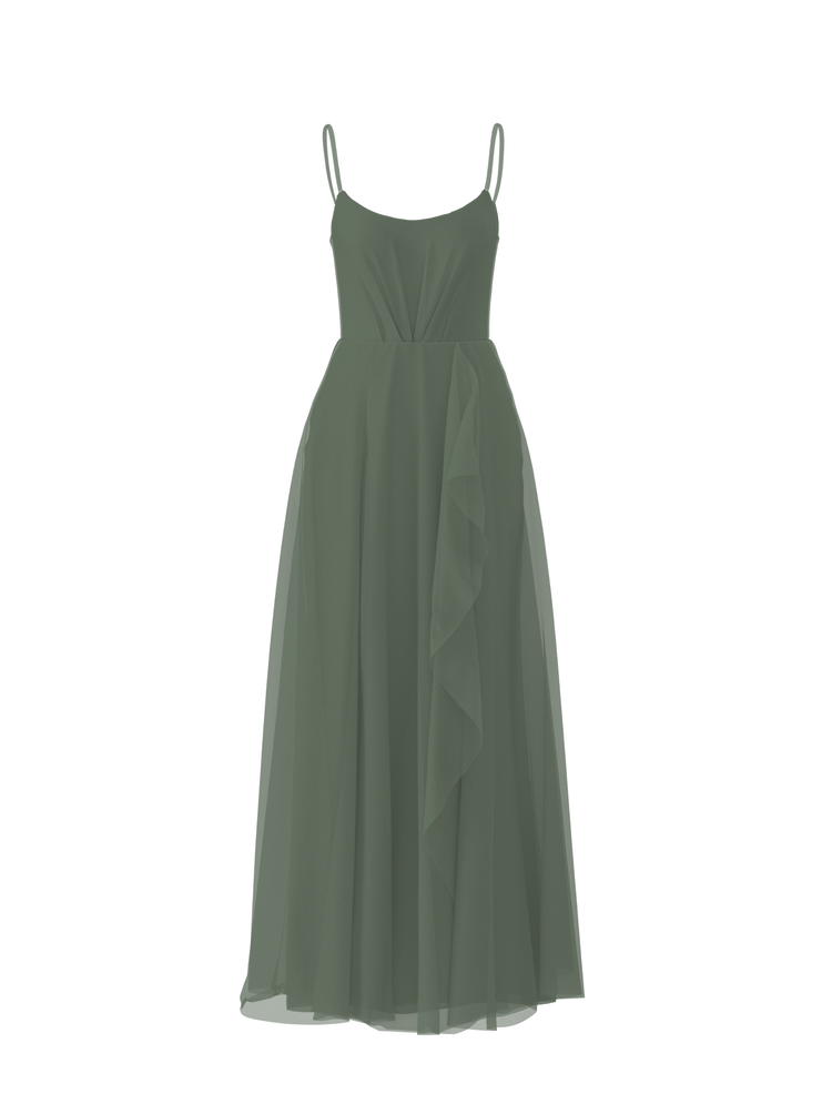 Bodice(Campbell), Skirt(Jaycie), olive, combo from Collection Bridesmaids by Amsale x You