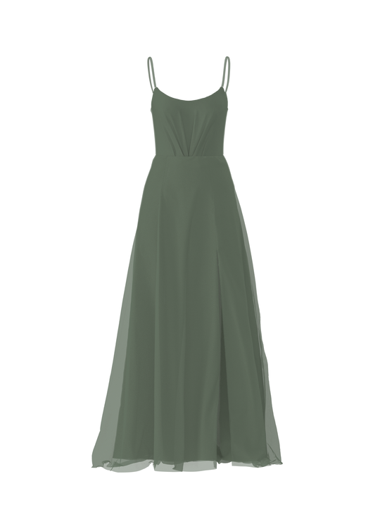 Bodice(Campbell), Skirt(Arabella), olive, $270, combo from Collection Bridesmaids by Amsale x You