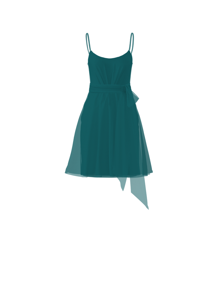 Bodice(Campbell), Skirt(Carla),Belt(Sash), lagoon, combo from Collection Bridesmaids by Amsale x You