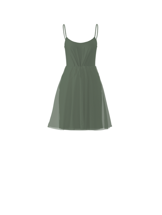 Bodice(Campbell), Skirt(Carla), olive, $270, combo from Collection Bridesmaids by Amsale x You