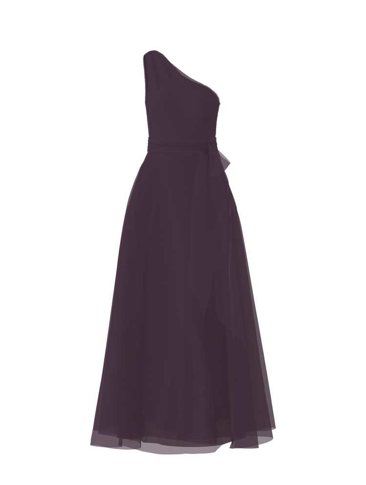 Bodice(Laurie), Skirt(Cerisa),Belt(Sash), plum, combo from Collection Bridesmaids by Amsale x You