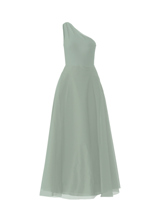 Bodice(Laurie), Skirt(Cerisa), sage, $270, combo from Collection Bridesmaids by Amsale x You