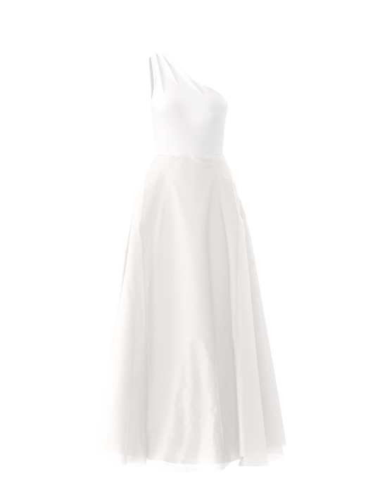 Bodice(Laurie), Skirt(Cerisa), white, $270, combo from Collection Bridesmaids by Amsale x You