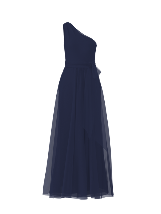 Bodice(Laurie), Skirt(Justine),Belt(Sash), french-blue, $270, combo from Collection Bridesmaids by Amsale x You