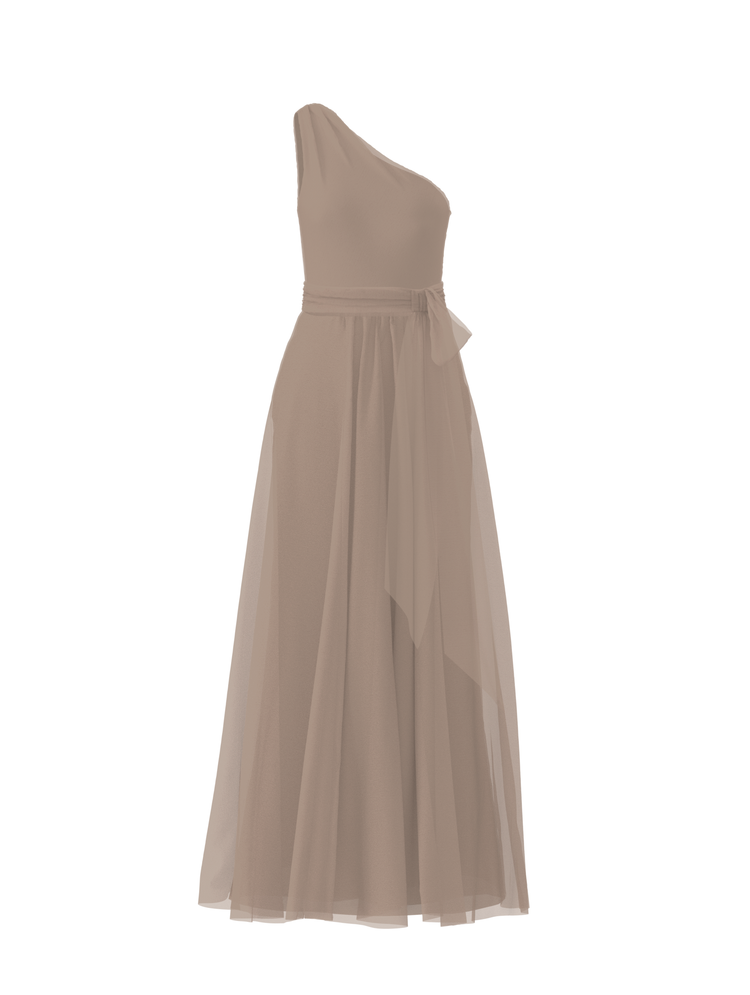 Bodice(Laurie), Skirt(Justine),Belt(Sash), latte, combo from Collection Bridesmaids by Amsale x You