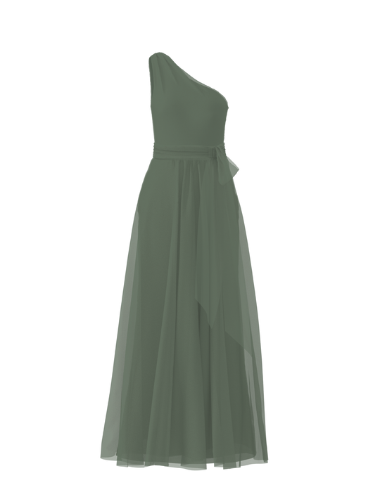 Bodice(Laurie), Skirt(Justine),Belt(Sash), olive, $270, combo from Collection Bridesmaids by Amsale x You