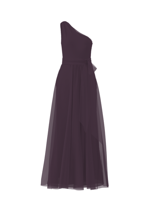 Bodice(Laurie), Skirt(Justine),Belt(Sash), plum, $270, combo from Collection Bridesmaids by Amsale x You