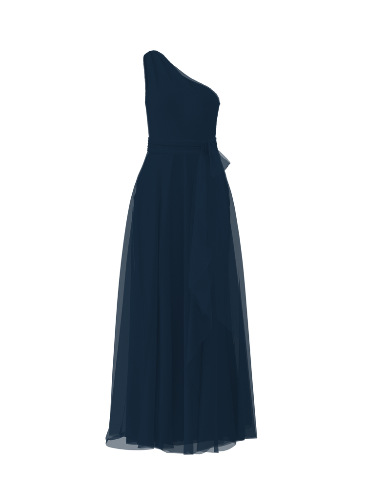 Bodice(Laurie), Skirt(Jaycie),Belt(Sash), navy, combo from Collection Bridesmaids by Amsale x You