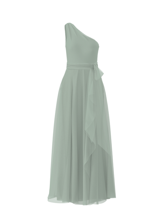 Bodice(Laurie), Skirt(Jaycie),Belt(Sash), sage, $270, combo from Collection Bridesmaids by Amsale x You