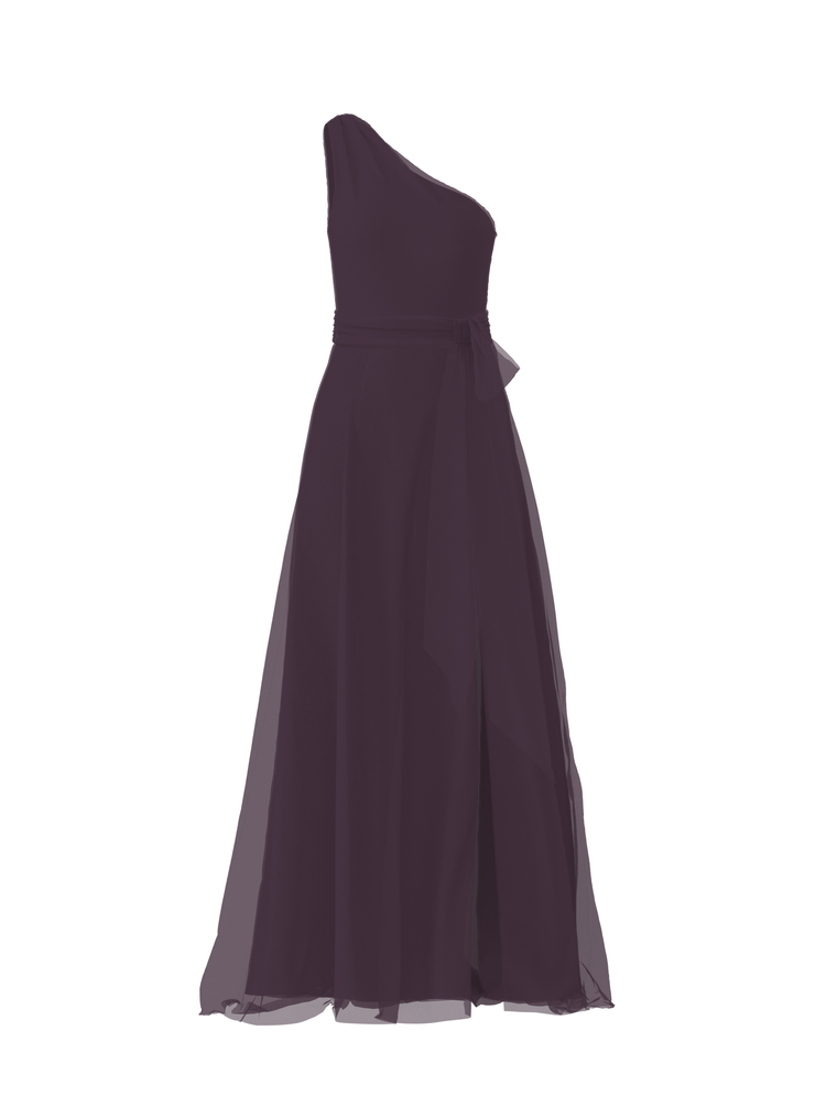 Bodice(Laurie), Skirt(Arabella),Belt(Sash), plum, combo from Collection Bridesmaids by Amsale x You