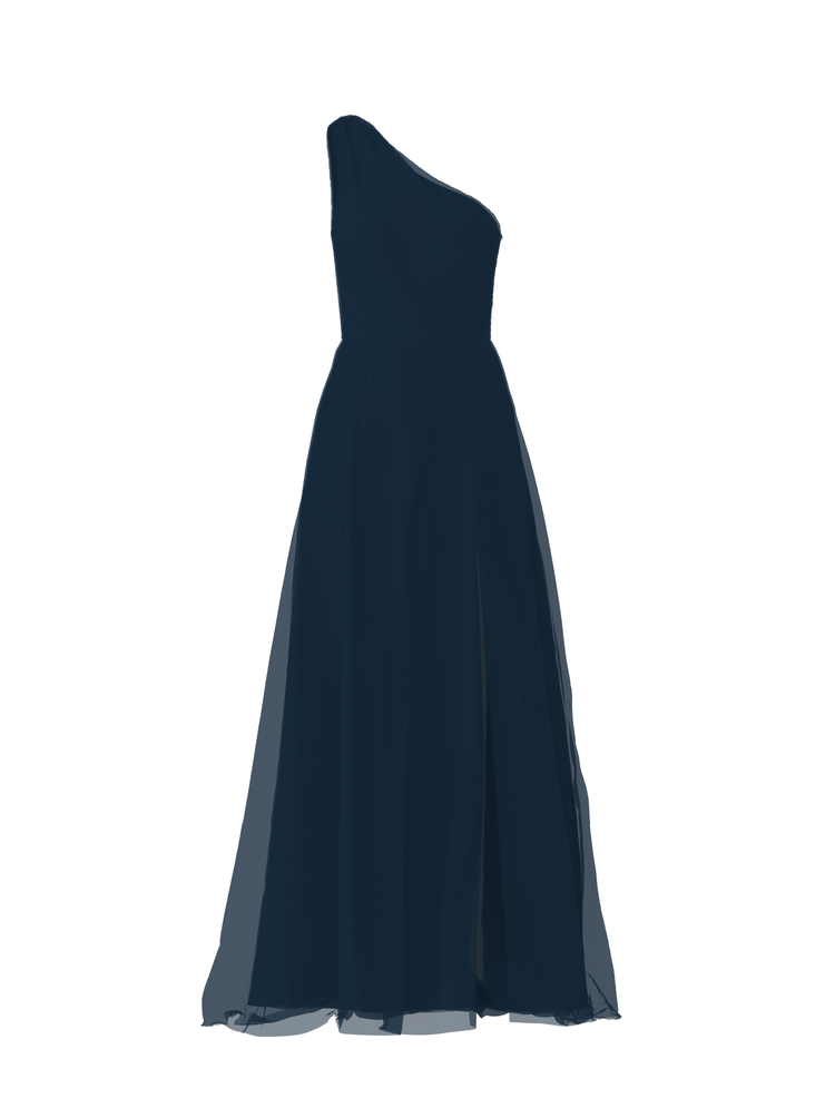 Bodice(Laurie), Skirt(Arabella), navy, combo from Collection Bridesmaids by Amsale x You