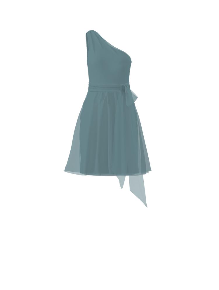 Bodice(Laurie), Skirt(Carla),Belt(Sash), teal, combo from Collection Bridesmaids by Amsale x You