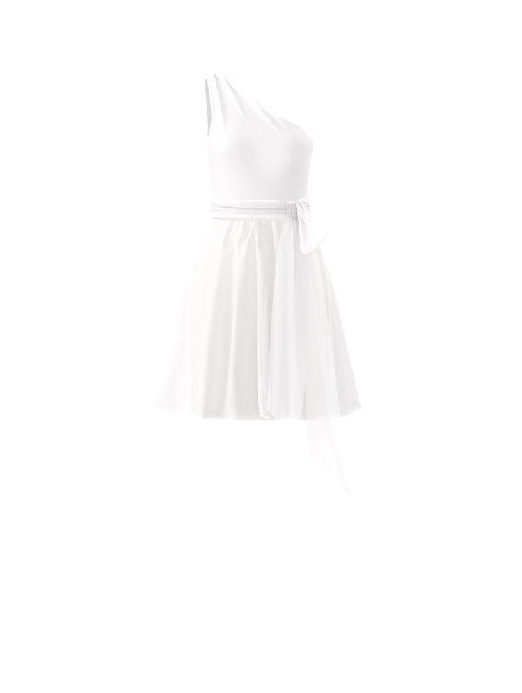 Bodice(Laurie), Skirt(Carla),Belt(Sash), white, combo from Collection Bridesmaids by Amsale x You