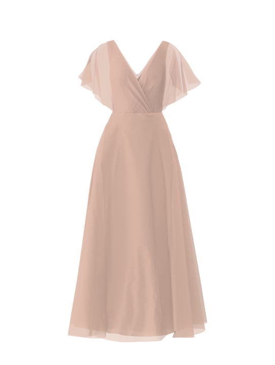 Bodice(Ava), Skirt(Cerisa), blush, $270, combo from Collection Bridesmaids by Amsale x You