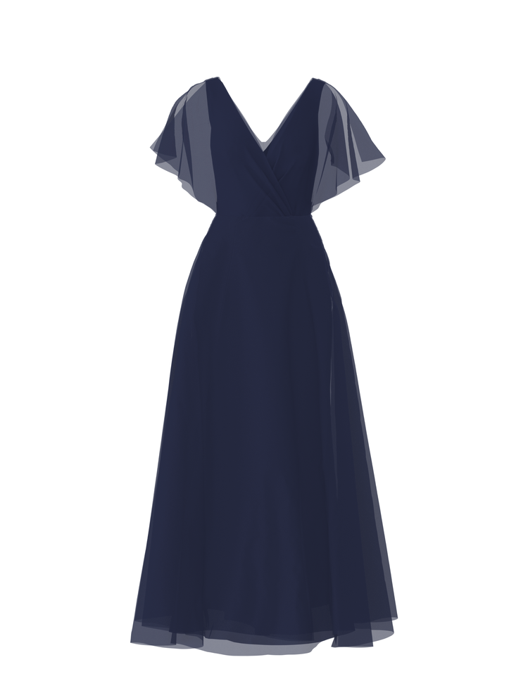 Bodice(Ava), Skirt(Cerisa), french-blue, combo from Collection Bridesmaids by Amsale x You