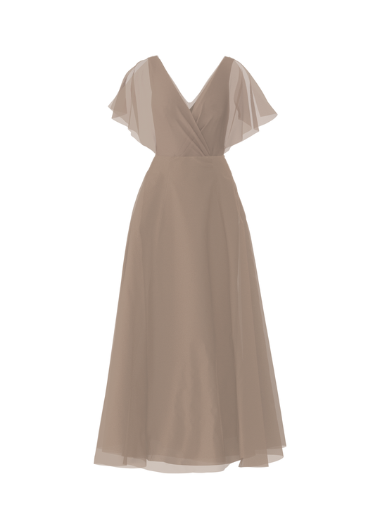 Bodice(Ava), Skirt(Cerisa), latte, $270, combo from Collection Bridesmaids by Amsale x You