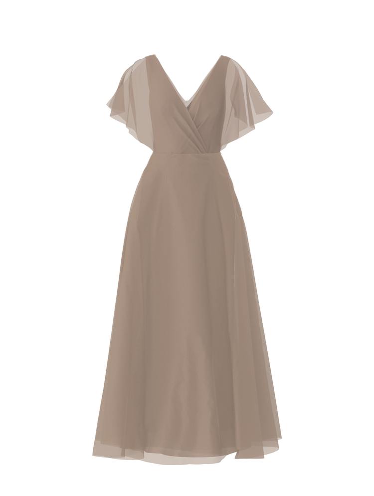 Bodice(Ava), Skirt(Cerisa), latte, combo from Collection Bridesmaids by Amsale x You