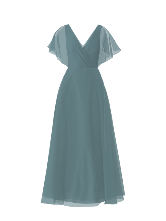 Bodice(Ava), Skirt(Cerisa), teal, $270, combo from Collection Bridesmaids by Amsale x You