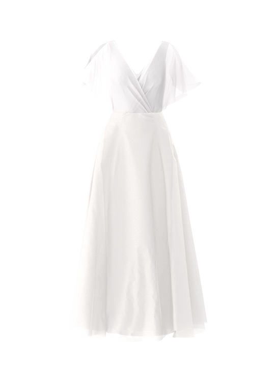 Bodice(Ava), Skirt(Cerisa), white, $270, combo from Collection Bridesmaids by Amsale x You
