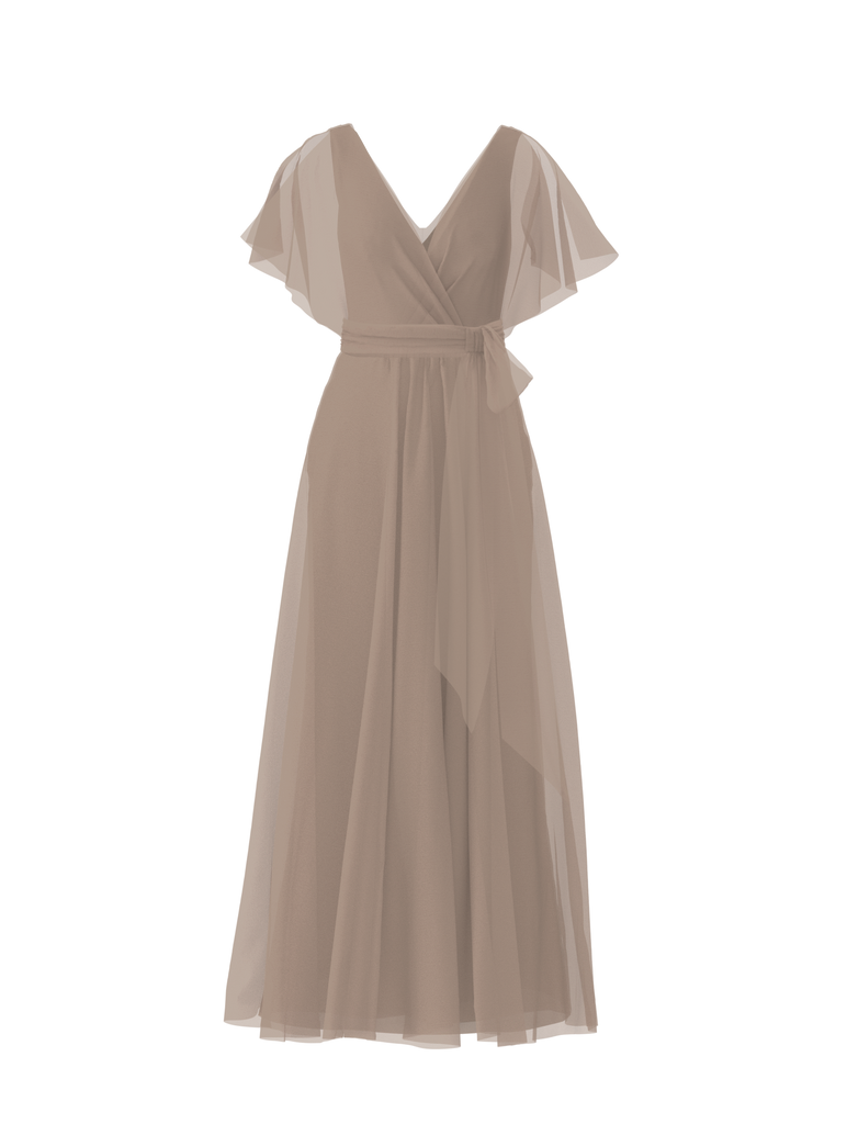 Product Bodice(Ava), Skirt(Justine),Belt(Sash), latte Image