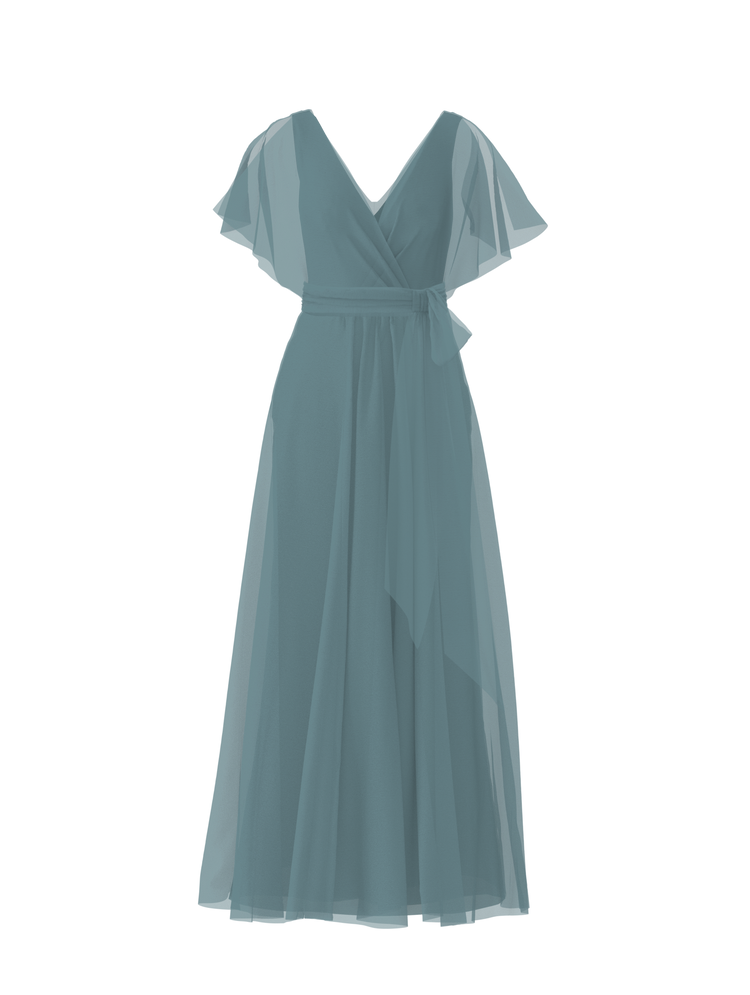 Bodice(Ava), Skirt(Justine),Belt(Sash), teal, combo from Collection Bridesmaids by Amsale x You