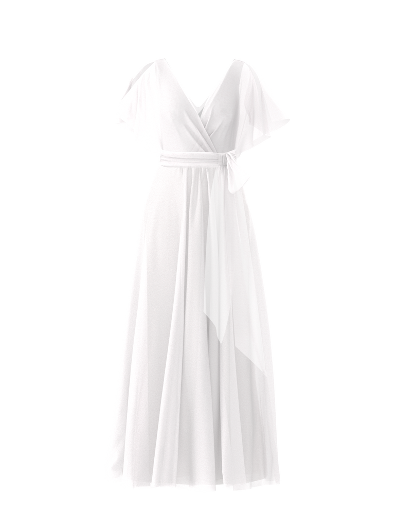 Product Bodice(Ava), Skirt(Justine),Belt(Sash), white Image