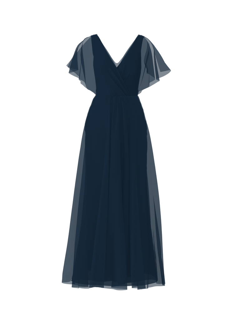 Bodice(Ava), Skirt(Justine), navy, combo from Collection Bridesmaids by Amsale x You