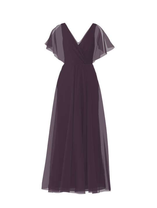 Bodice(Ava), Skirt(Justine), plum, $270, combo from Collection Bridesmaids by Amsale x You