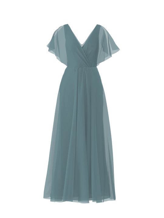 Bodice(Ava), Skirt(Justine), teal, $270, combo from Collection Bridesmaids by Amsale x You