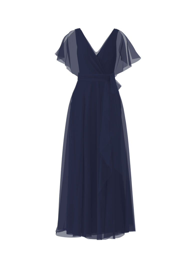 Product Bodice(Ava), Skirt(Jaycie),Belt(Sash), french-blue Image