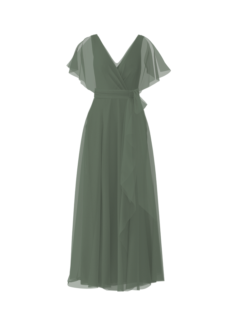 Bodice(Ava), Skirt(Jaycie),Belt(Sash), olive, combo from Collection Bridesmaids by Amsale x You