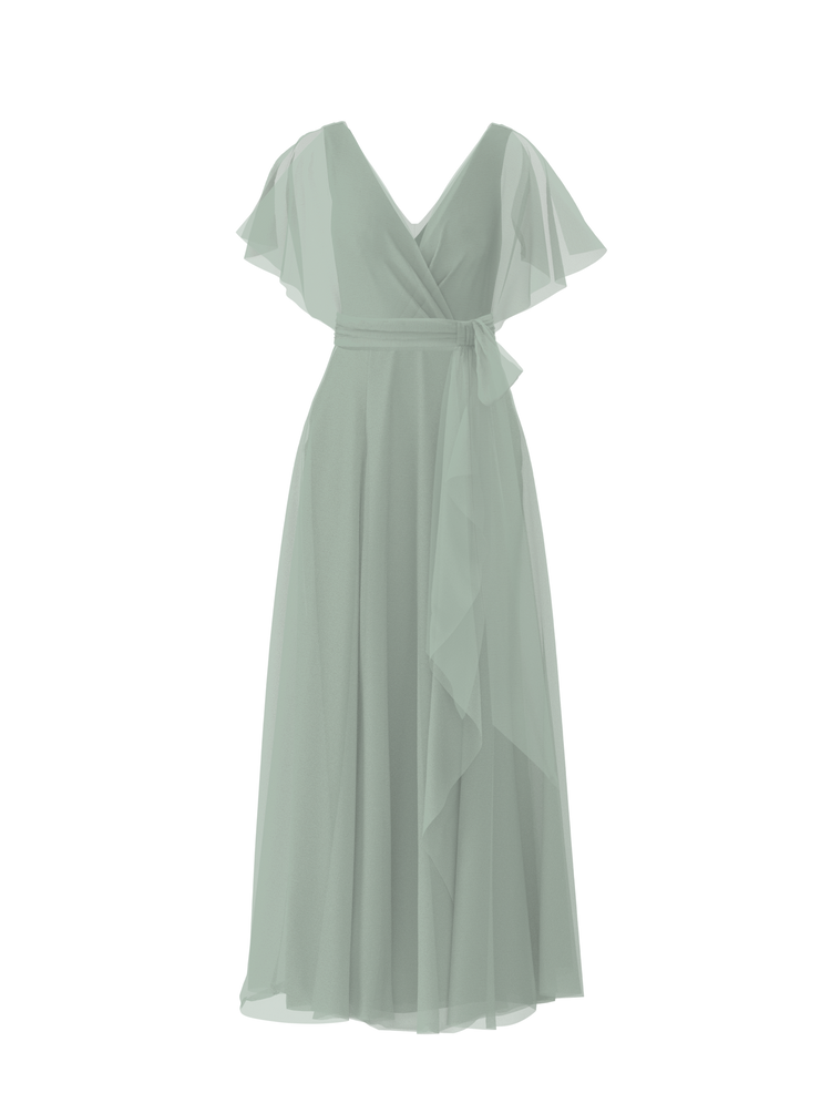 Bodice(Ava), Skirt(Jaycie),Belt(Sash), sage, combo from Collection Bridesmaids by Amsale x You