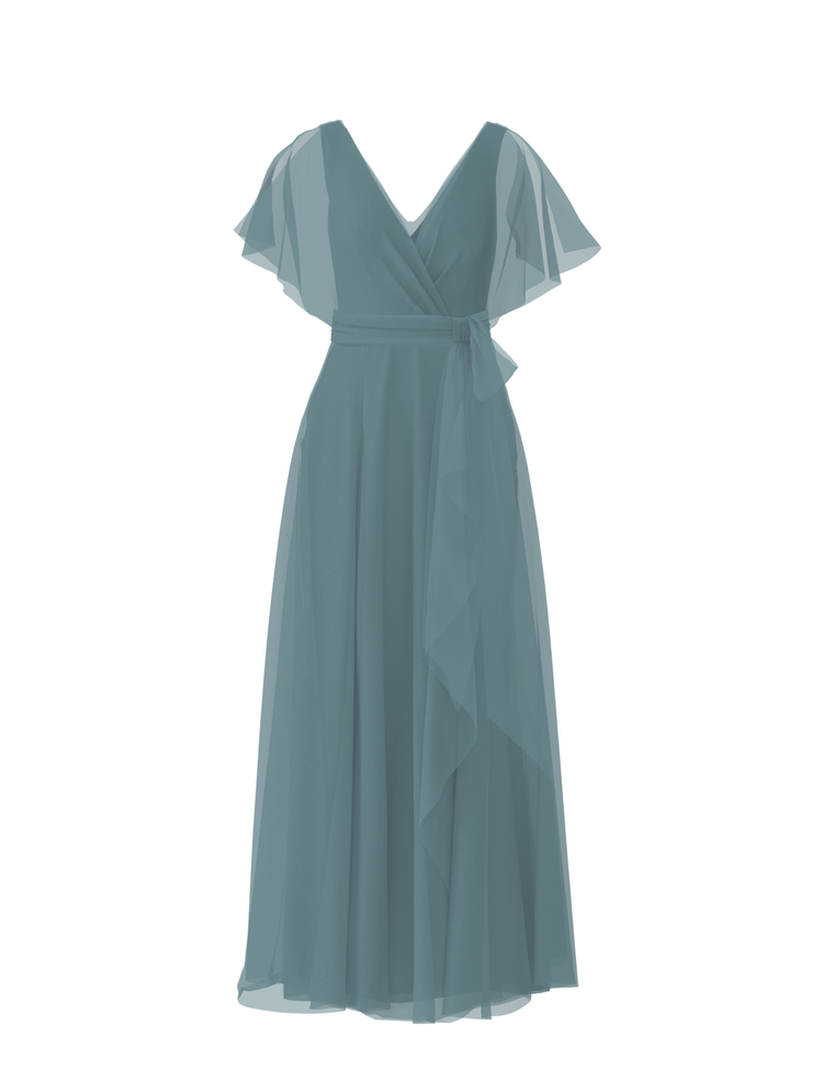 Bodice(Ava), Skirt(Jaycie),Belt(Sash), teal, combo from Collection Bridesmaids by Amsale x You