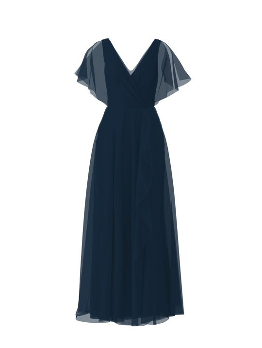 Bodice(Ava), Skirt(Jaycie), navy, $270, combo from Collection Bridesmaids by Amsale x You