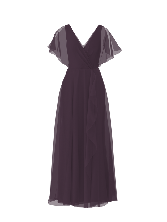 Bodice(Ava), Skirt(Jaycie), plum, $270, combo from Collection Bridesmaids by Amsale x You