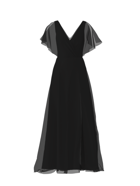 Bodice(Ava), Skirt(Arabella), black, $270, combo from Collection Bridesmaids by Amsale x You