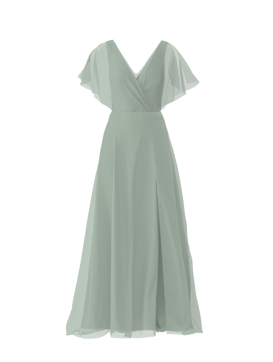 Bodice(Ava), Skirt(Arabella), sage, $270, combo from Collection Bridesmaids by Amsale x You