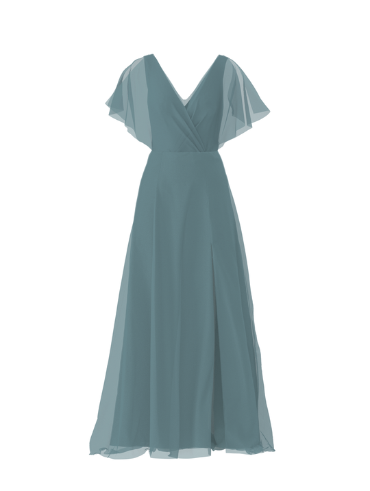 Bodice(Ava), Skirt(Arabella), teal, $270, combo from Collection Bridesmaids by Amsale x You
