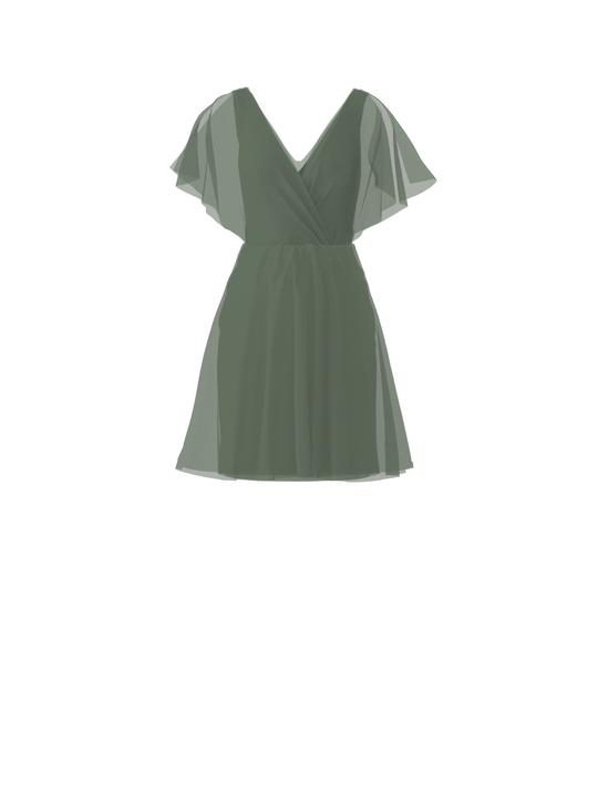 Bodice(Ava), Skirt(Carla), olive, $270, combo from Collection Bridesmaids by Amsale x You