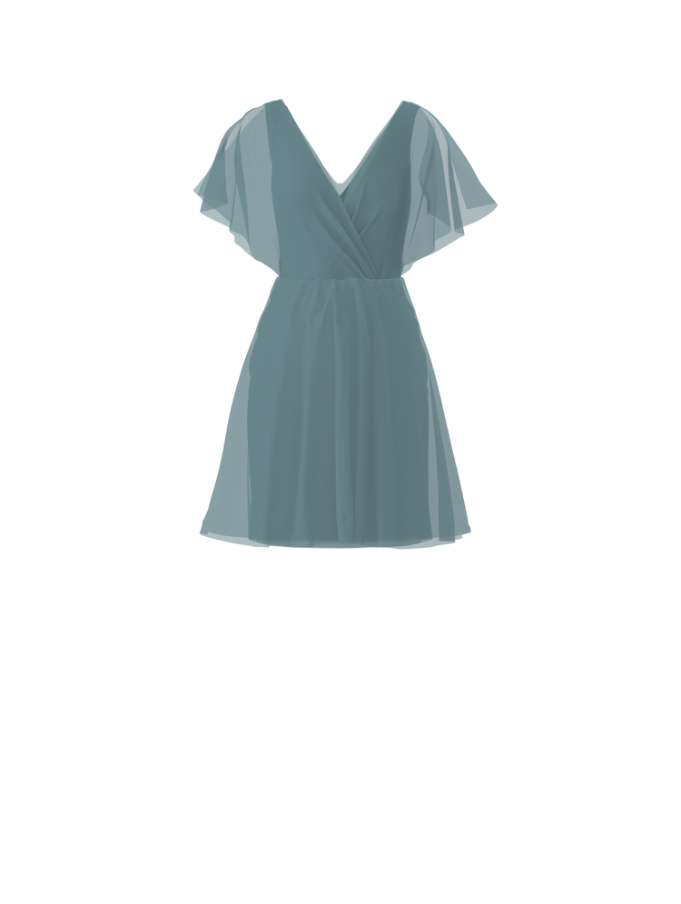 Bodice(Ava), Skirt(Carla), teal, combo from Collection Bridesmaids by Amsale x You