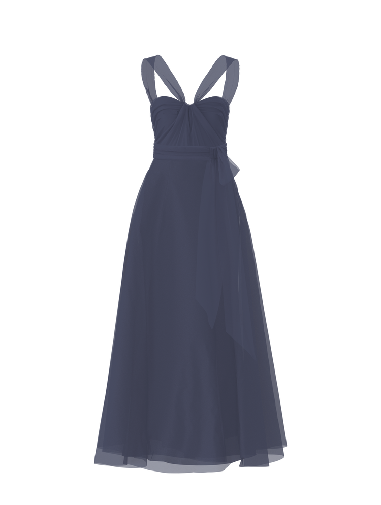 Bodice(Cerisa), Skirt(Cerisa),Belt(Sash), blue-steel, combo from Collection Bridesmaids by Amsale x You
