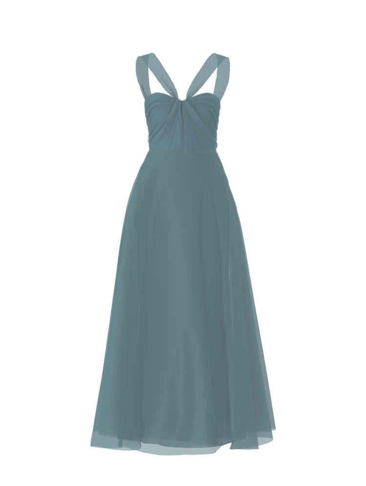 Bodice(Cerisa), Skirt(Cerisa), teal, combo from Collection Bridesmaids by Amsale x You